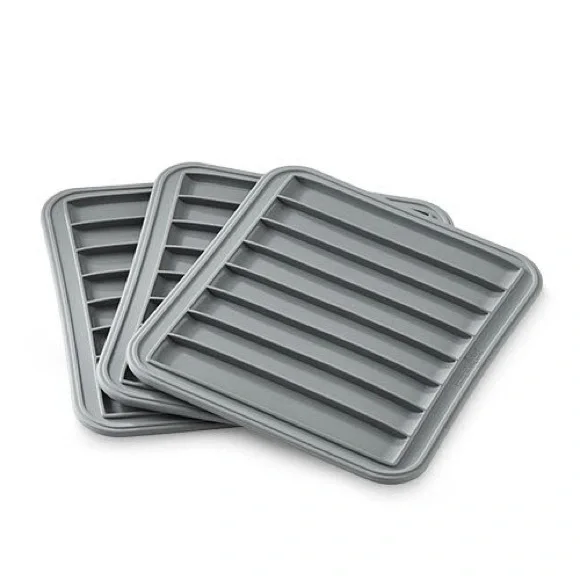 Pampered Chef Deluxe Air Fryer Fruit Leather Trays 100349 New